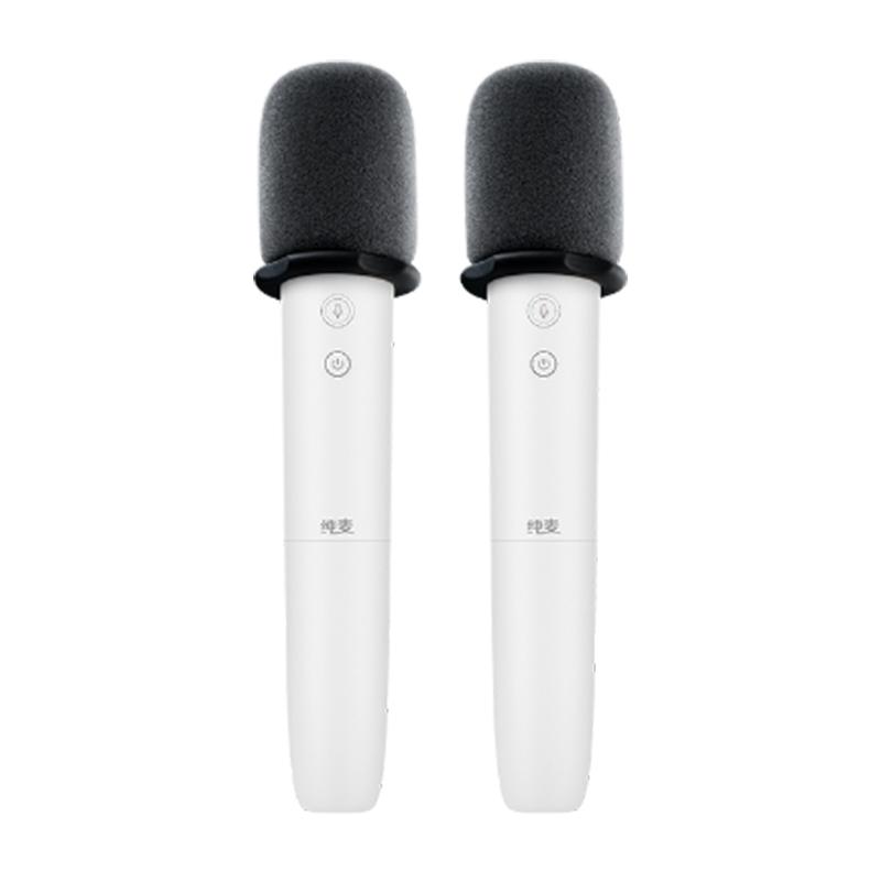 1 Pair Pure Wheat U7 PRO Wireless Karaoke Microphone (White)  |  Microphones Computer Accessories Microphones