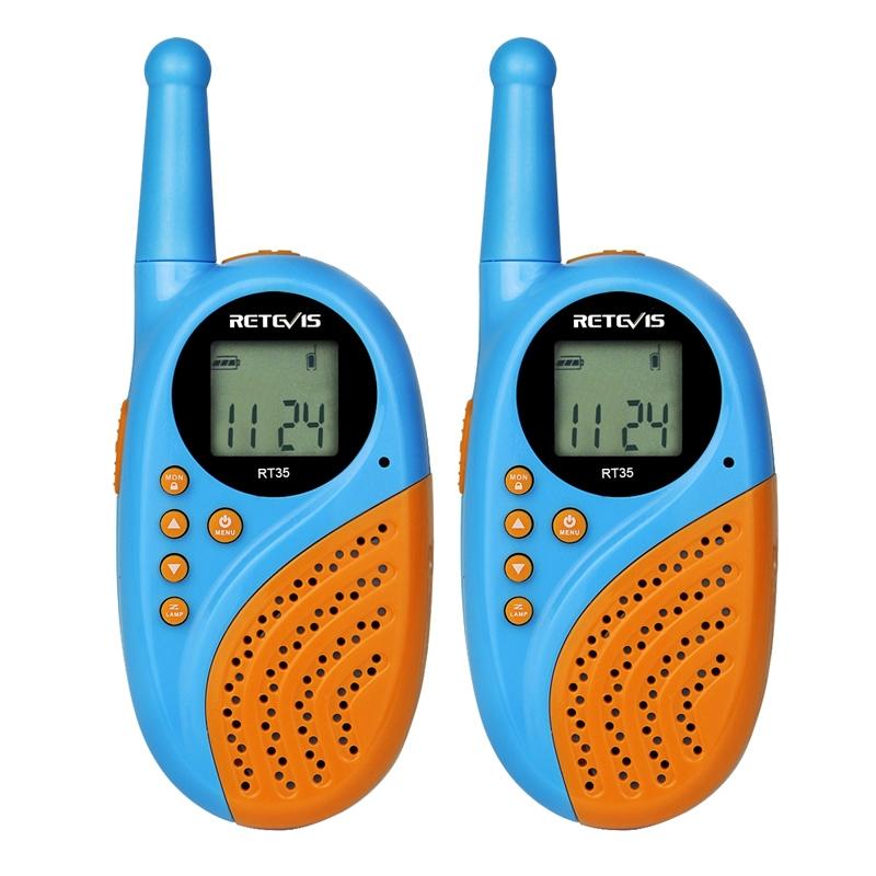 1 Pair RETEVIS RT-35 0.5W US Frequency 462.550-467.7125MHz 22CHS Children Handheld Walkie Talkie(Blue) – US Frequency(Blue)  |  Kid Walkie Talkies Kid Walkie Talkies Kid Walkie Talkies