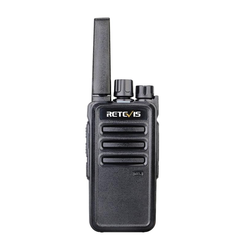 1 Pair RETEVIS RT68 2W 16CHS FRS Two Way Radio Handheld Walkie Talkie (Black)  |  Walkie Talkies Security & Surveillance Walkie Talkies