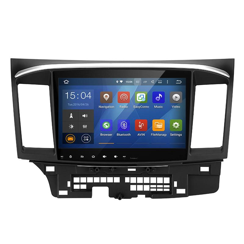 10.2 Inch 2 DIN Android Car Media Player with Quad-Core CPU, Bluetooth, GPS, Wi-Fi, 16GB – For Mitsubishi Lancer  |  Car DVD Players Car DVD Players Car DVD Players