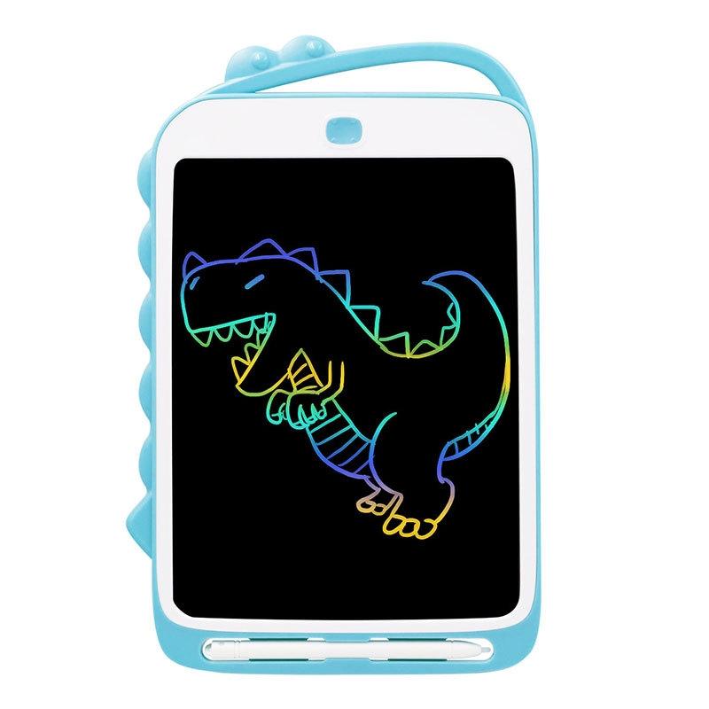 10 inch Cartoon Dinosaur LCD Writing Board Colorful Children Painting Board (Light Blue) – 10 inch (Light Blue)  |  Digital Drawing Tablets Computer Accessories Digital Drawing Tablets