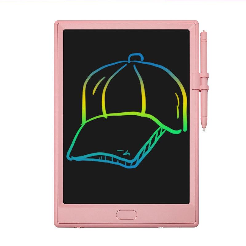 10 inch LCD Writing Board Children Hand Drawn Board, Style: Light Pink Colorful  |  Digital Drawing Tablets Computer Accessories Digital Drawing Tablets