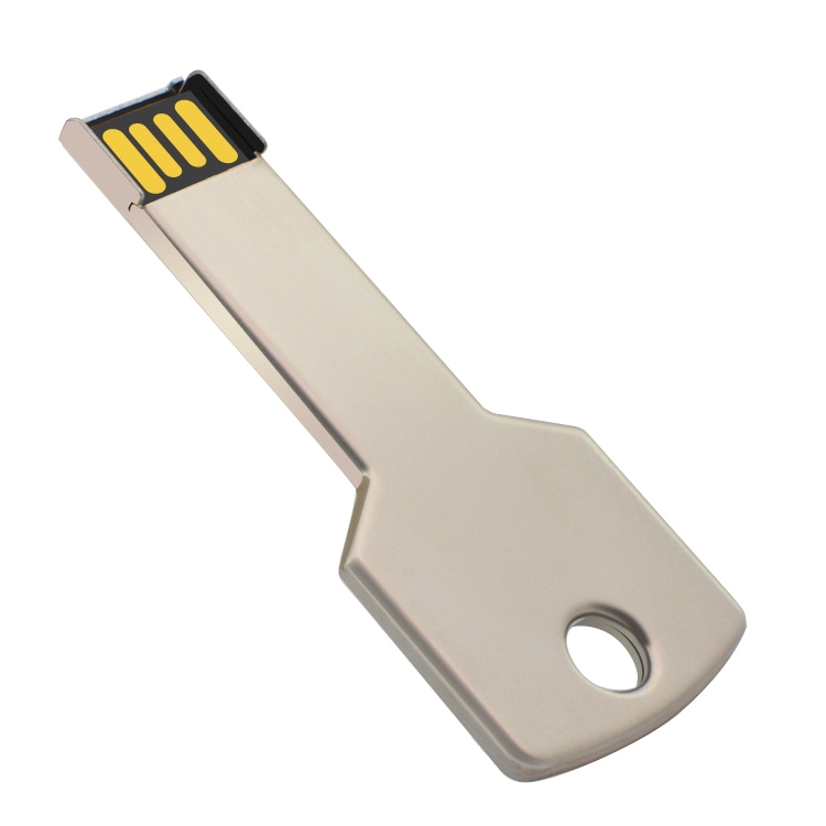 16GB USB 2.0 Metal Key Shape USB Flash Disk  |  USB Flash Memory Computer Accessories USB Flash Memory