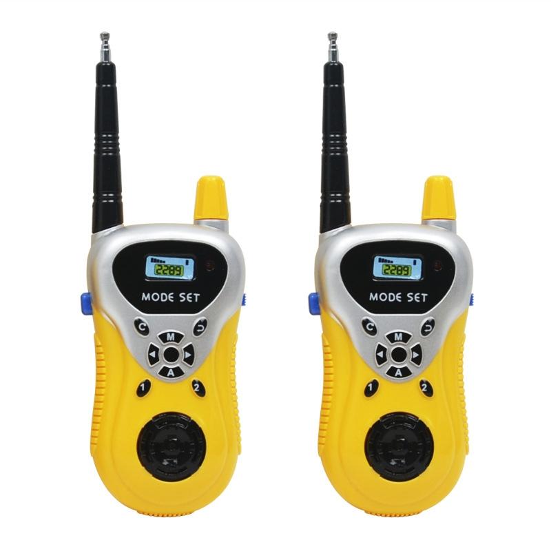 2289 1 Pair Children Mini Walkie Talkie Toys Wireless Talking Outdoor Interactive Toys(Yellow)  |  Kid Walkie Talkies Kid Walkie Talkies Kid Walkie Talkies