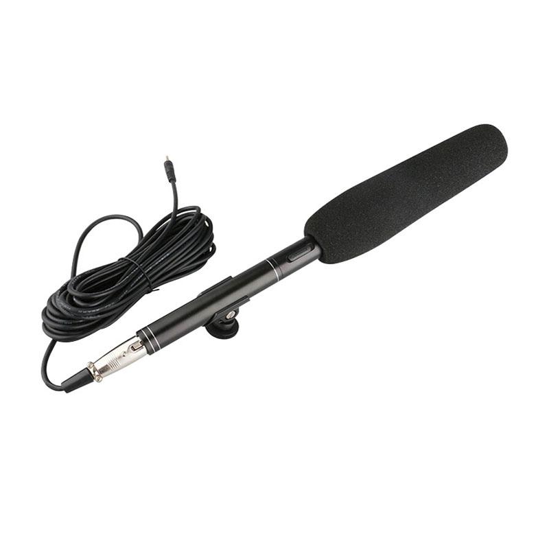 28cm Smart Noise Reduction Live Sound Card Computer Microphone Phone Camera News Interview Microphone – 28cm Interview Microphone  |  Microphones Computer Accessories Microphones