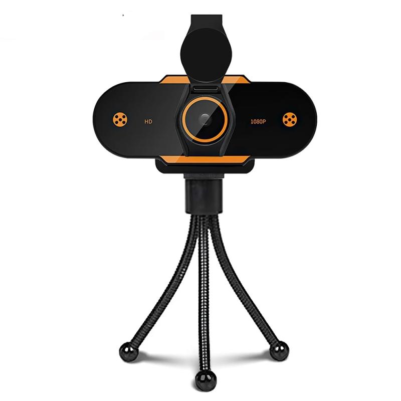 312 1080P HD USB 2.0 PC Desktop Camera Webcam with Mic, Cable Length: about 1.3m, Configuration: with Tripod  |  Webcams Computer Accessories Webcams