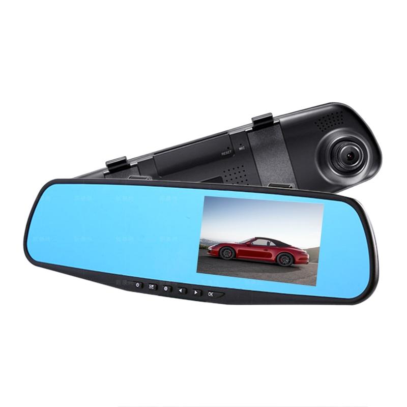 4.5 inch Car Rearview Mirror HD 1080P Single Recording Driving Recorder DVR Support Motion Detection / Loop Recording – 4.5 inch Single Recording  |  Car DVR Car DVR Car DVR