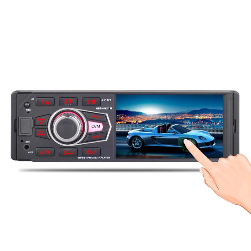 4042 4.1 Inch 1DIN Car MP5 Player with Remote Control, RDS Radio, Bluetooth, Rear View Camera  |  Car MP4 MP5 Players Car Electronics Car MP4 MP5 Players