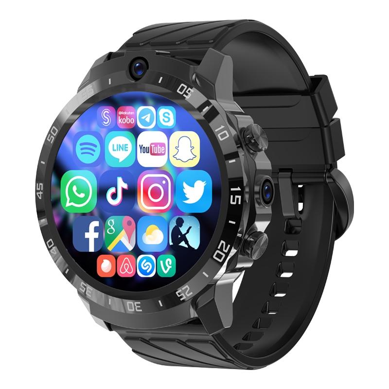 4G+128G 1.6 inch IP67 Waterproof 4G Android 8.1 Smart Watch Support Heart Rate / GPS, Type: Silicone Band  |  Smart Phone Watches Smart Phone Watches Smart Phone Watches