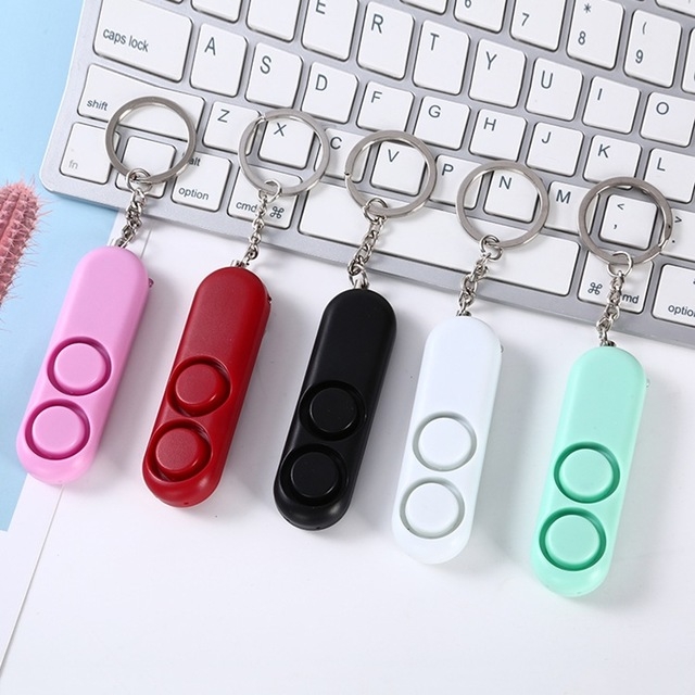 5 PCS 120dB Loud Volume Women Anti-Wolf Alarm Keychain, Random Color Delivery  |  Anti-lost Alarm Security & Surveillance Anti-lost Alarm