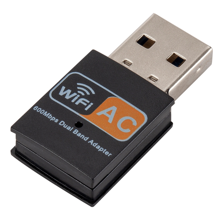 600Mbps AC Dual Band USB WIFI Adapter  |  USB Network Adapter Computer Accessories USB Network Adapter