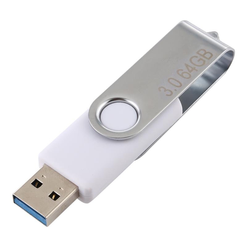 64GB Twister USB 3.0 Flash Disk USB Flash Drive (White) – 64GB (White)  |  USB Flash Memory Computer Accessories USB Flash Memory