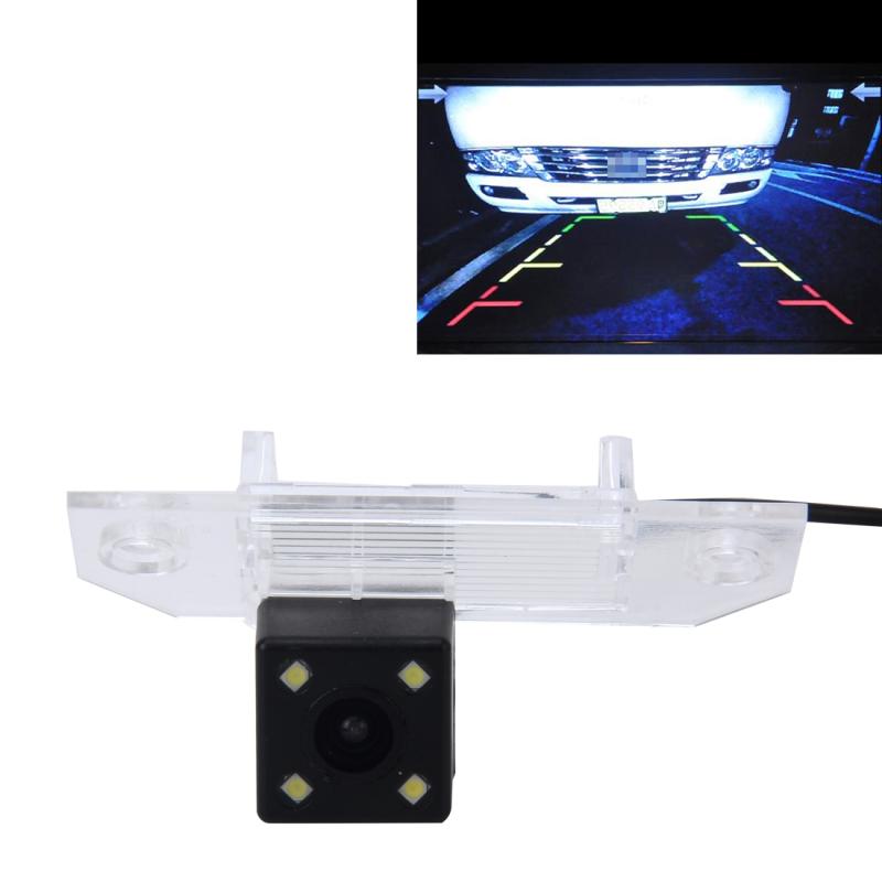 656X492 Effective Pixel NTSC 60HZ CMOS II Waterproof Car Rear View Backup Camera With 4 LED Lamps for Ford 2010-2013 Version Focus Sedan – For Ford Focus Sedan 2010-2013 Version  |  Rear View Cameras Car Electronics Rear View Cameras