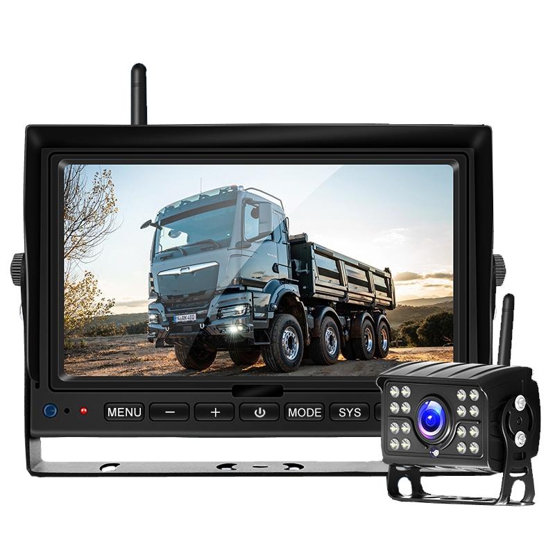 7 Inch Digital Wireless Reversing Image 1080P Video System Truck Monitoring Driving Recorder Single Road+1 Night Video Camera  |  Rear View Cameras Car Electronics Rear View Cameras