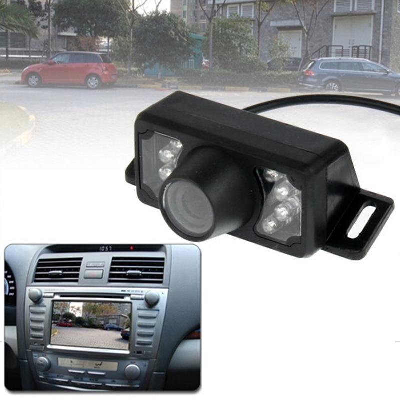 7 LED IR Infrared Waterproof Night Vision Wireless Short Lens DVD Rear View With Scaleplate, Support Installed in Car DVD Navigator, Wide Viewing Angle: 140 degree (WX002) (Black)  |  Rear View Cameras Car Electronics Rear View Cameras