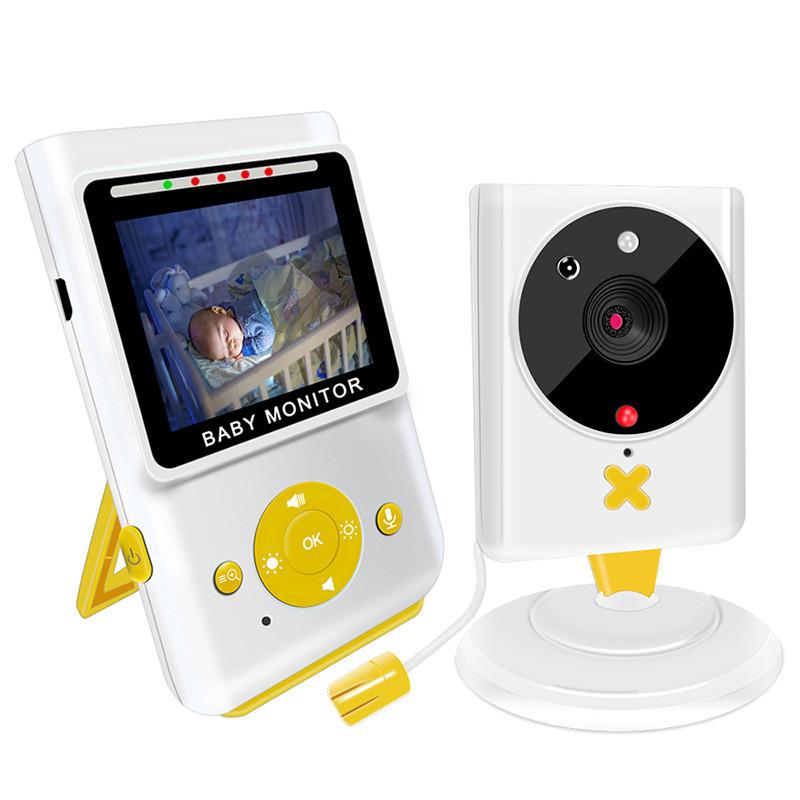 855P 2.4 inch Home Wireless Yellow Baby Monitor with Baby Surveillance Camera  |  Baby Monitors Baby Monitors Baby Monitors