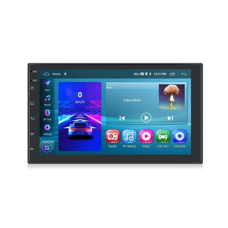 A3194 7 Inch Android 11 Central Control Carplay 2+32G Car Large Screen Navigation Reversing Video Player, Style: Standard  |  Car MP4 MP5 Players Car Electronics Car MP4 MP5 Players