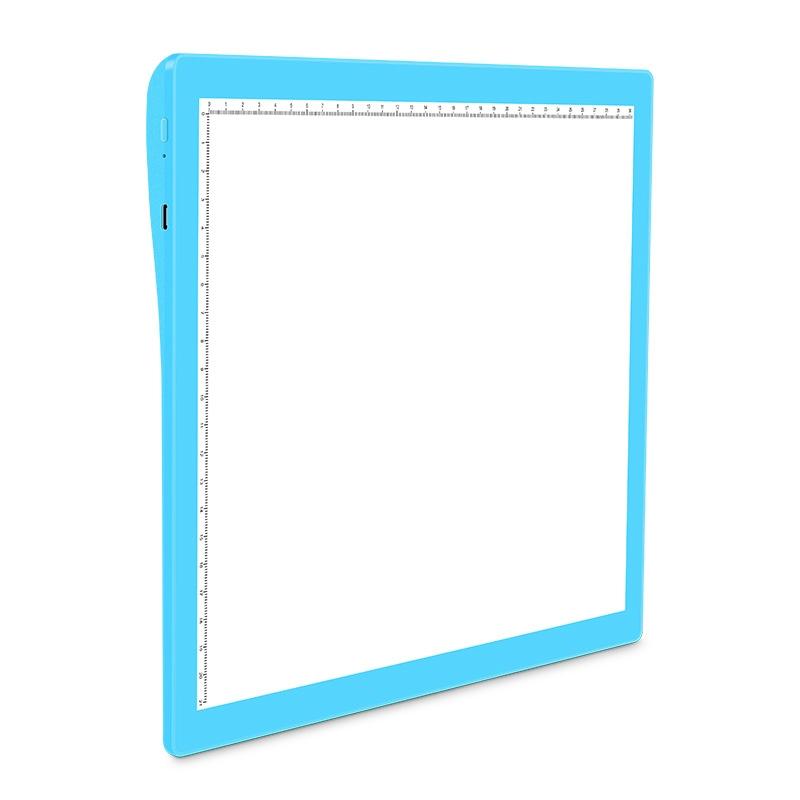 A4-D26 Charging Copy Table Soft Light Eye Protection Edging Copy Board Drawing Board (Blue)  |  Digital Drawing Tablets Computer Accessories Digital Drawing Tablets