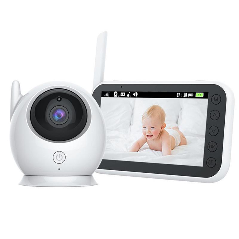 ABM100 4.3 inch Wireless Video Color Night Vision Baby Monitor 360-Degree Security Camera  |  Baby Monitors Baby Monitors Baby Monitors