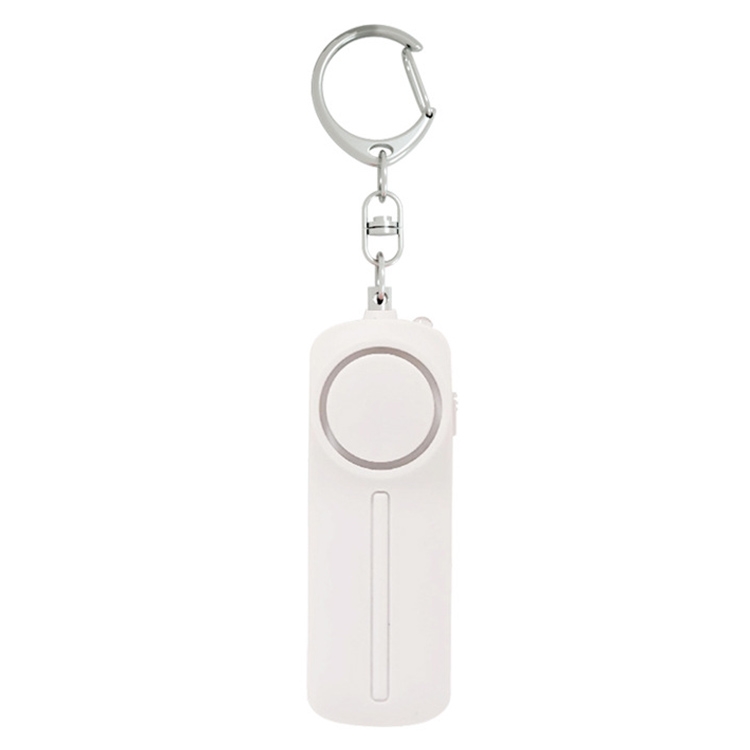 AF-9400 130dB Personal Alarm Pull Ring Women Self-Defense Keychain Alarm (White)  |  Anti-lost Alarm Anti-lost Alarm Anti-lost Alarm