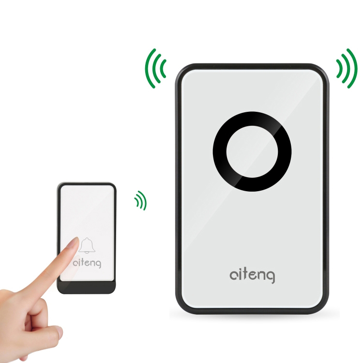 AITENG V018J Wireless Doorbell – No Battery Needed  |  Wireless Doorbell Security & Surveillance Wireless Doorbell