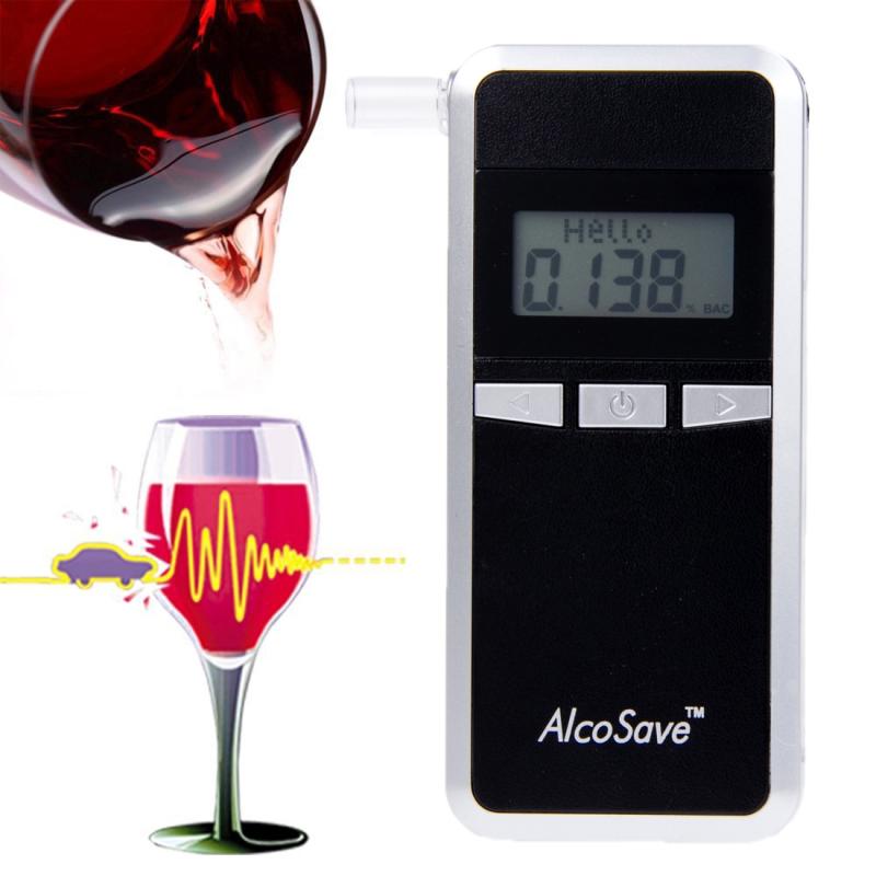 Alcohol 4 Digital LCD Display Breath Analyzer Tester (Black)  |  Breathalyzers Breathalyzers Breathalyzers