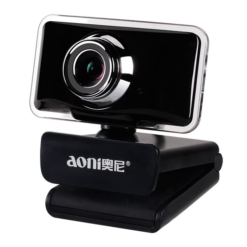 aoni C11 720P 150-degree Wide-angle Manual Focus HD Computer Camera with Microphone  |  Webcams Computer Accessories Webcams