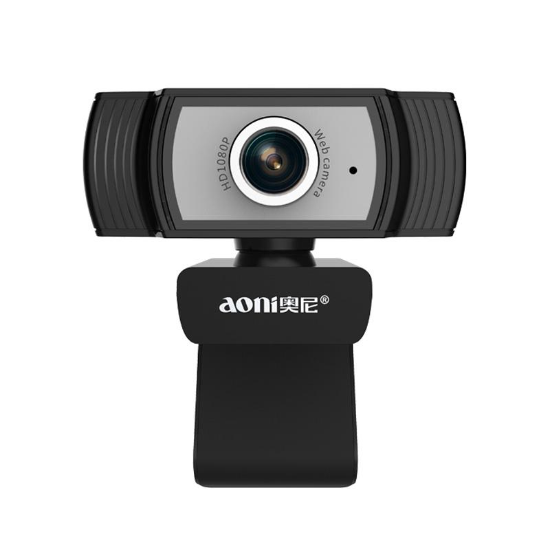 Aoni C33 FHD 1080P IPTV WebCam with Microphone (Black)  |  Webcams Computer Accessories Webcams