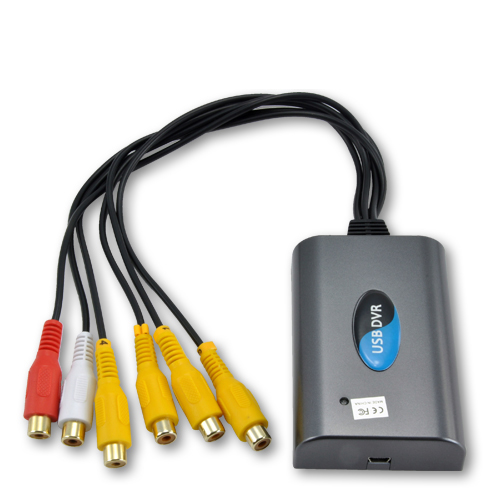 Audio and Video USB Capture Device (4 Video + 2 Audio Channels)  |  DVR Systems & Cards DVR Systems & Cards DVR Systems & Cards