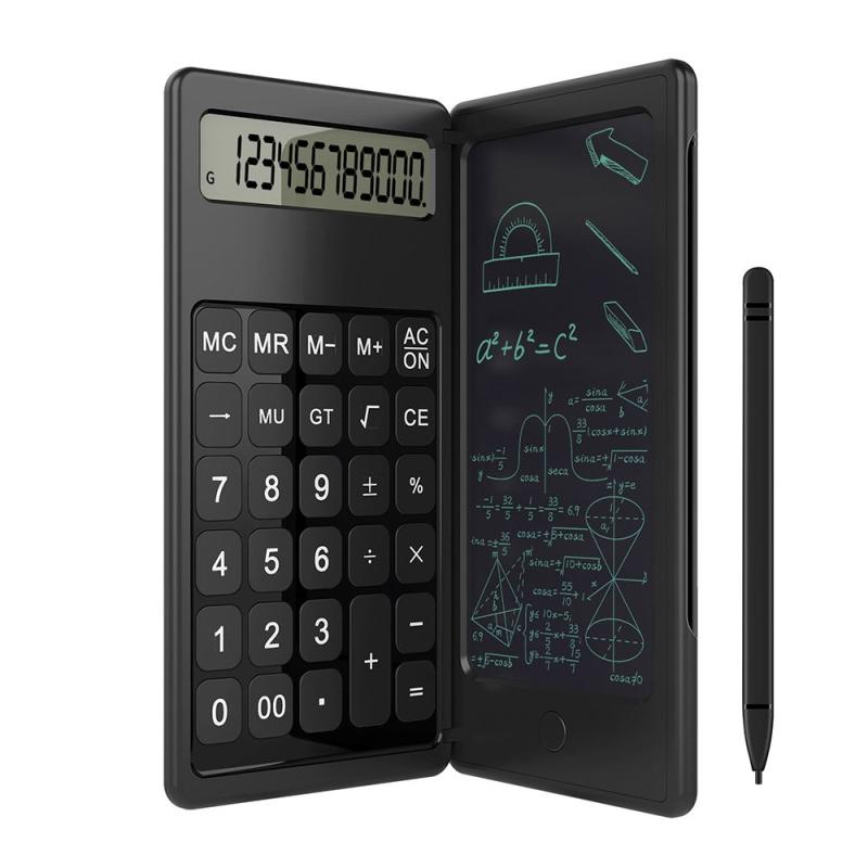 Basic Model 6 inch Learning Business Office Portable Foldable LCD Writing Board Calculator  |  Digital Drawing Tablets Computer Accessories Digital Drawing Tablets