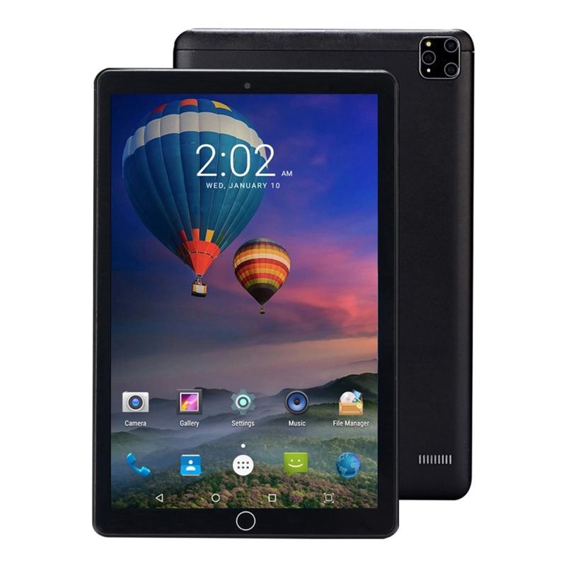 BDF A10 4G LTE Tablet PC 10.1 inch, 2GB+32GB, Android 9.0 MTK6735 Quad Core, Support Dual SIM, EU Plug (Black)  |  Android Tablets Android Tablets Android Tablets