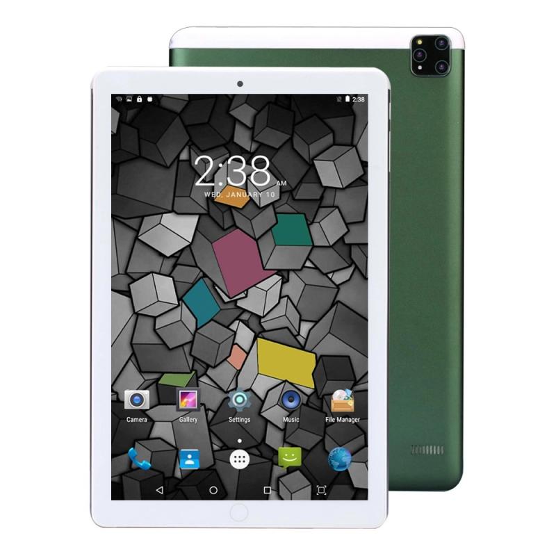 BDF A10 4G LTE Tablet PC 10.1 inch, 4GB+64GB, Android 10.0 MTK8321 Quad Core, Support Dual SIM, EU Plug (Green)  |  Android Tablets Android Tablets Android Tablets