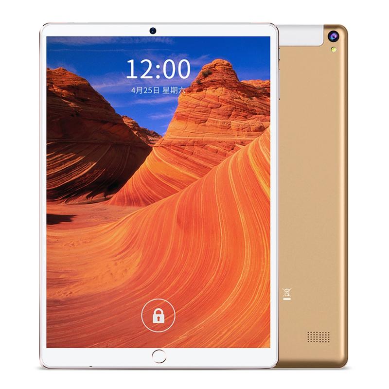 BDF P10 3G Phone Call Tablet PC 10.1 inch, 2GB+32GB, Android 9.0 MTK6735 Quad Core, Support Dual SIM, EU Plug (Gold) – MTK6735 2GB+32GB  |  Android Tablets Android Tablets Android Tablets