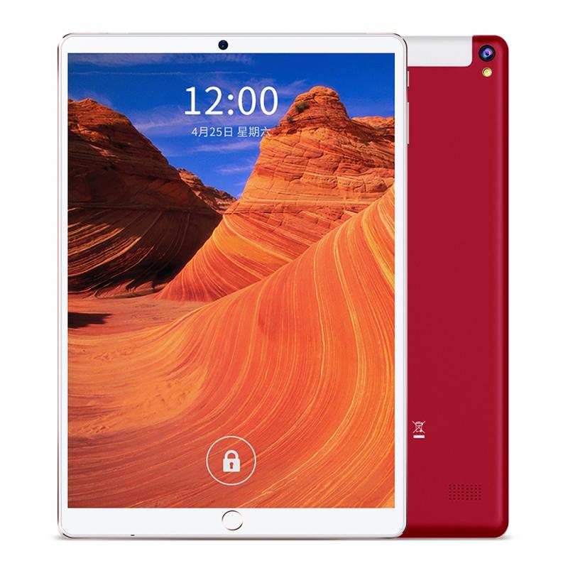 BDF P10 3G Phone Call Tablet PC 10.1 inch, 2GB+32GB, Android 9.0 MTK6735 Quad Core, Support Dual SIM, EU Plug (Red) – MTK6735 2GB+32GB  |  Android Tablets Android Tablets Android Tablets