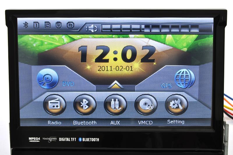 Blastwave – 1 DIN Car DVD Player (7 Inch Flip Out Screen, Detachable Front Panel, GPS, DVB-T)  |  Car DVD Players Car DVD Players Car DVD Players