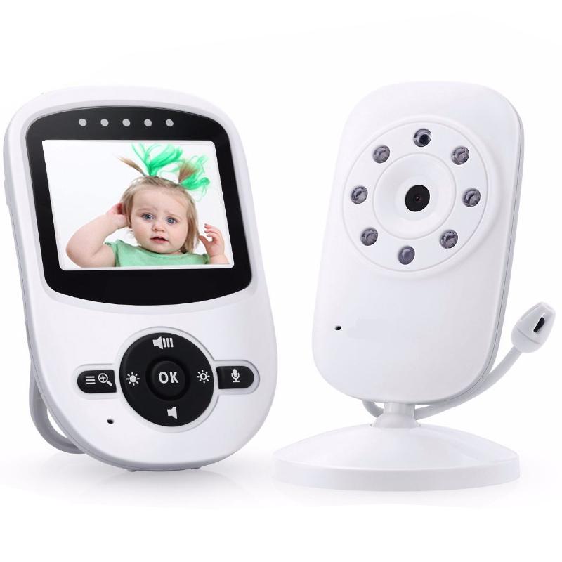 BM-SM24 2.4 inch LCD 2.4GHz Wireless Surveillance Camera Baby Monitor with 8-IR LED Night Vision, Two Way Voice Talk (White)  |  Baby Monitors Baby Monitors Baby Monitors