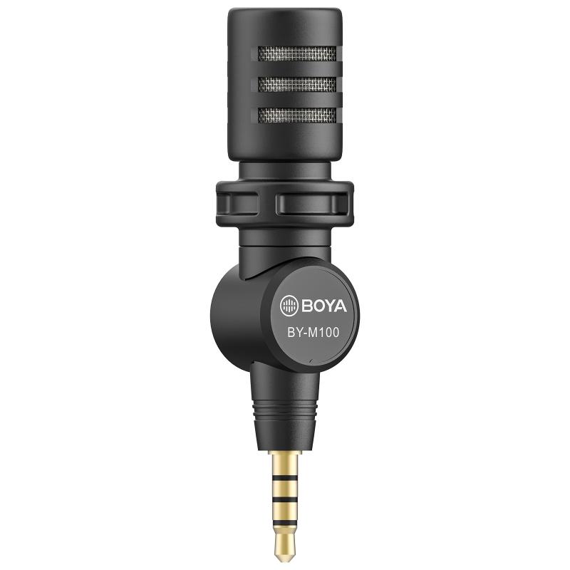 BOYA BY-M110 3.5mm Interface Mini Omnidirectional Condenser Microphone  |  Microphones Computer Accessories Microphones