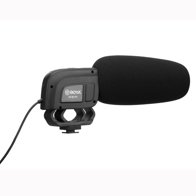 BOYA BY-M17R On-camera Condenser Digital Microphone (Black)  |  Microphones Computer Accessories Microphones