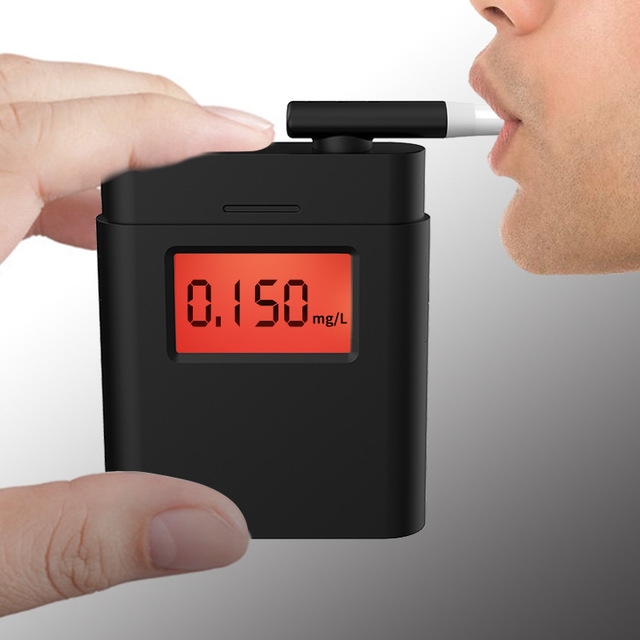 Breath Alcohol Tester Portable Digital Display Square Car Alcohol Tester  |  Breathalyzers Car Electronics Breathalyzers