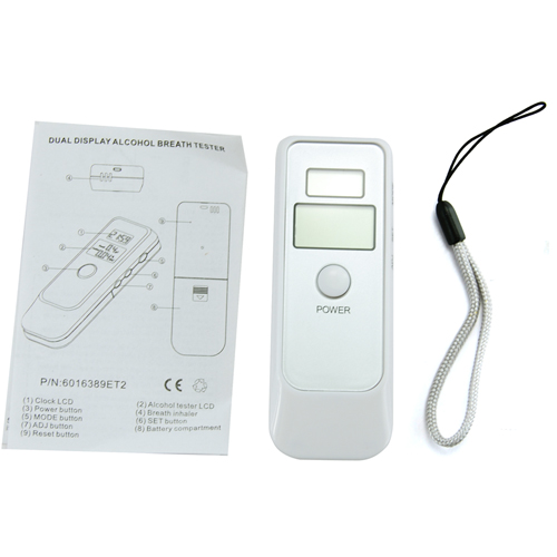 Breathalyzer Alcohol Tester w/ Dual LCD Display – Compact & Accurate  |  Breathalyzers Breathalyzers Breathalyzers