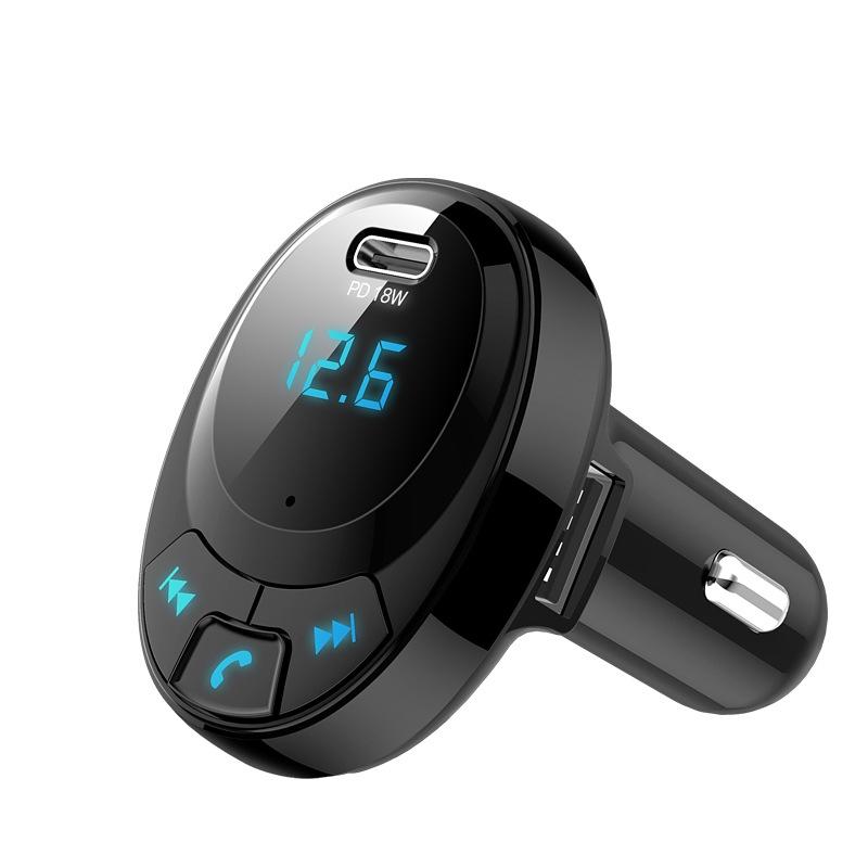 BT09 Car Bluetooth MP3 Digital Display Dual USB Charger (Black)  |  Bluetooth Car Kits Bluetooth Car Kits Bluetooth Car Kits