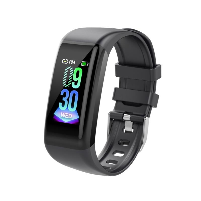 C21 1.14 inches IPS Color Screen Smart Bracelet IP67 Waterproof, Support Call Reminder /Heart Rate Monitoring /Blood Pressure Monitoring /Sleep Monitoring (Black)  |  Smart Bracelets Smart Bracelets Smart Bracelets