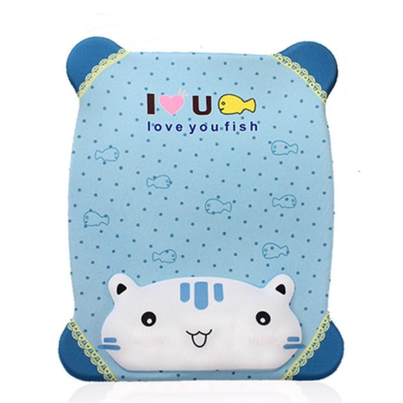 Cartoon Silicone Wristband Mouse Pad (Blue Cat)  |  Mouse Pads Computer Accessories Mouse Pads