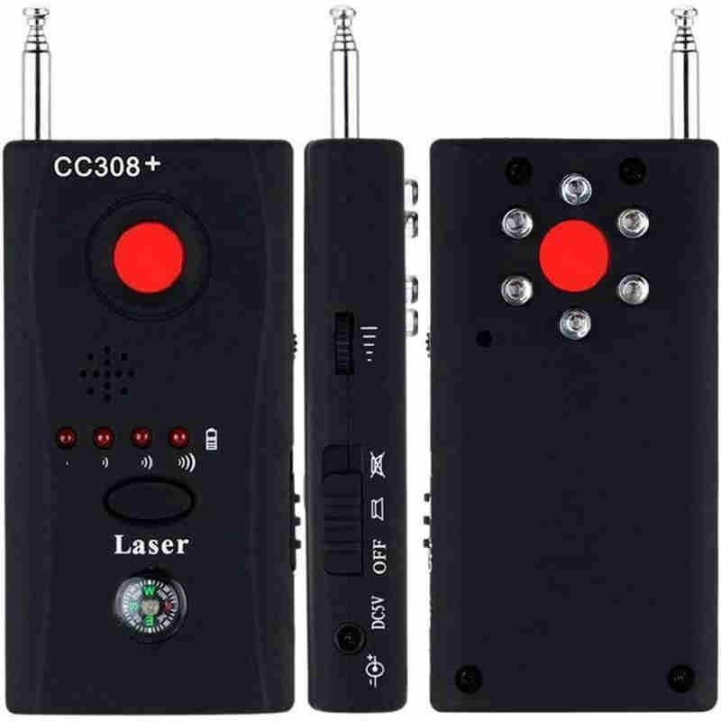 CC308 Full Range Camera Laser Detector Mini Wireless Camera Signal GSM Device Finder  |  RF Signal Detector RF Signal Detector RF Signal Detector