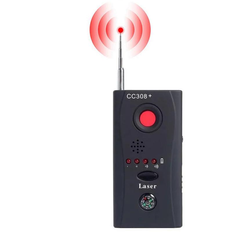 CC308+ Multi Wireless Camera Lens Detector Radio Wave Signal Detect Full-range RF GSM Device Finder  |  WiFi Signal Detector Security & Surveillance WiFi Signal Detector