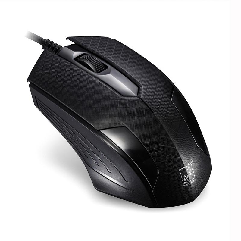 Chasing Leopard 129 USB Universal Wired Optical Gaming Mouse with Counter Weight, Length: 1.3m (Black)  |  Wired Mice Computer Accessories Wired Mice