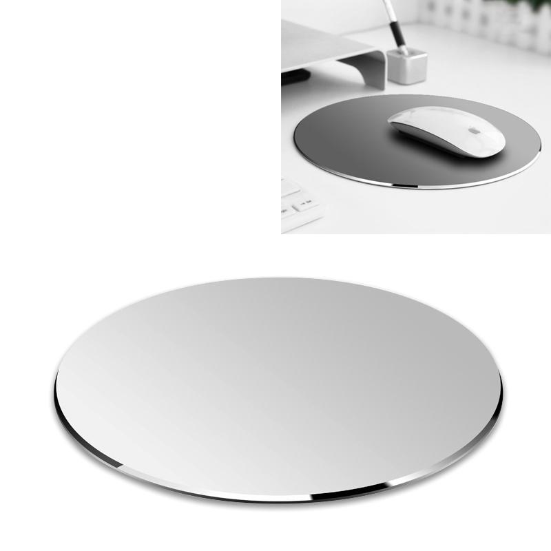 Circle Shape Aluminum Alloy Double-sided Non-slip Mat Desk Mouse Pad  |  Mouse Pads Computer Accessories Mouse Pads