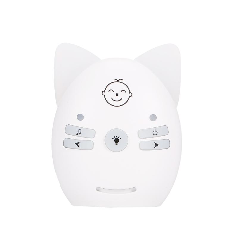 Cute Wireless Audio Baby Monitor (Two-way Talk, 300m Range, VOX, Night Light)  |  Baby Monitors Baby Monitors Baby Monitors