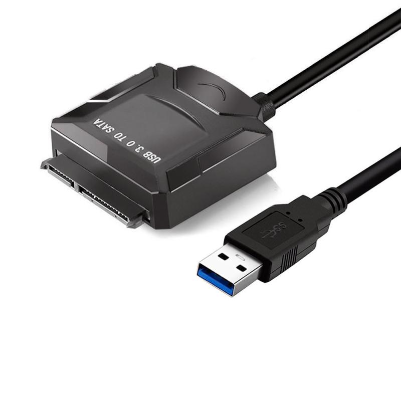 Cwxuan USB 3.0 to SATA Adapter Cable for 2.5 / 3.5inch HDD SSD Hard Disk – Black  |  Adatpers / Converters / Cables Adatpers / Converters / Cables Adatpers / Converters / Cables