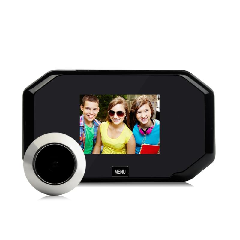 Danmini YB-30BH 3 inch Screen 1.0MP Security Camera Taking Picture Door Peephole, Support TF Card (Black) – 1.0MP TF Card  |  Video Door Phones Security & Surveillance Video Door Phones